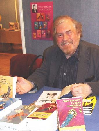 Peter Tremayne au Festival du livre en Bretagne à Guérande en novembre 2007.