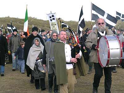 Cornish people on the march !