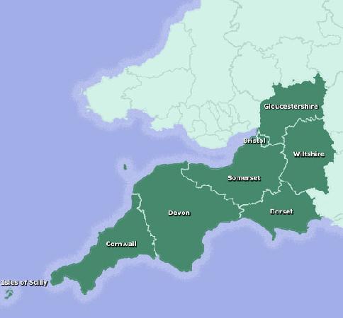 Assimilating Cornwall into a South West region of England