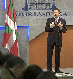 Juan Jose Ibarretxe  Basque President