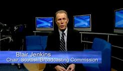 Blair Jenkins  Head of the Scottish Broadcasting Commission