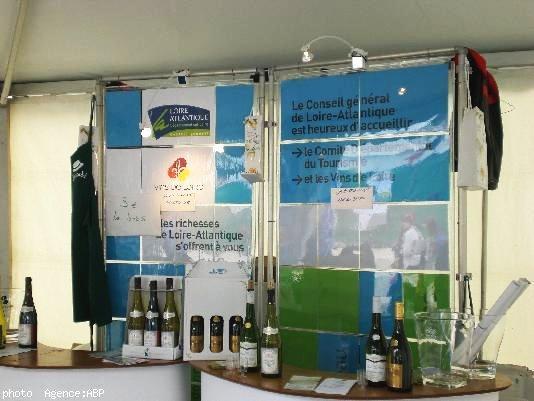 Au programme du stand de la Loire-Atlantique : tourisme  vins et culture bretonne.