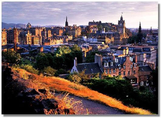 Edinburgh city  where the Norwegian Consulate will be closing later this year