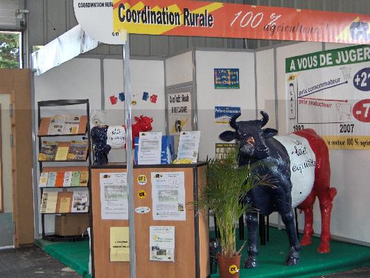 Le stand au SPACE. Rennes.