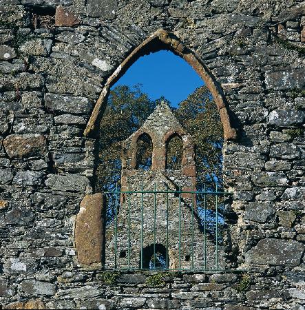 Rushen Abbey  Isle of Man where the Chronicles of Man were reputedly written