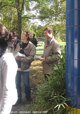 Tractage à l'université de Lorient