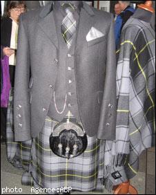 Le Tartan SNP pour le 75e anniversaire du parti nationaliste.