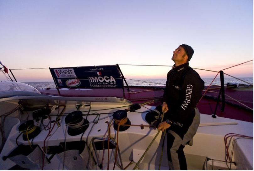 Yann Eliès. Photo courtoisie vendeeglobe.org