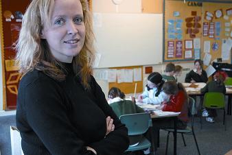 Inside a Gaelic language medium classroom in Fort William  Alba/Scotland