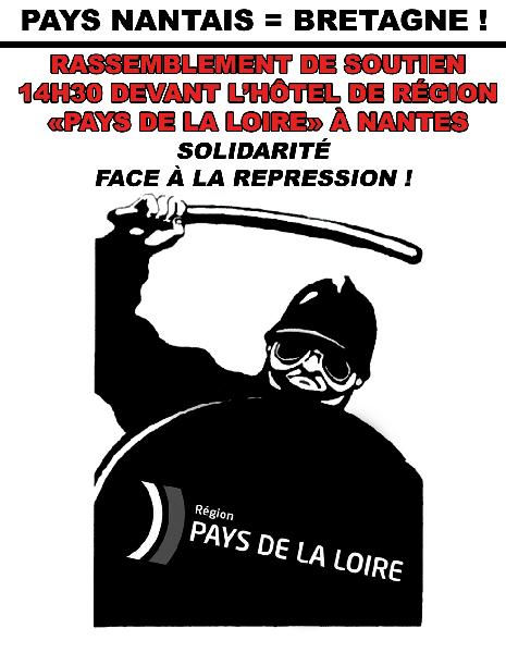 Rassemblement de solidarité le 31 décembre à 14 h 30.