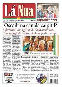 'La Nua' newspaper (above)  1984 to 2008