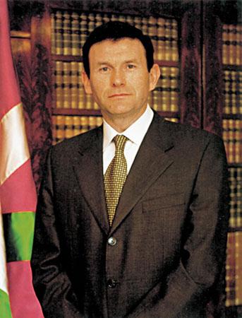 Basque Prime Minister Juan Jose Ibarretxe (above)