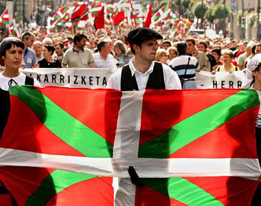 Spain has been criticised by the United Nations for not allowing political freedom of expression in the Basque Country. Its response has been to ban Basque political parties.