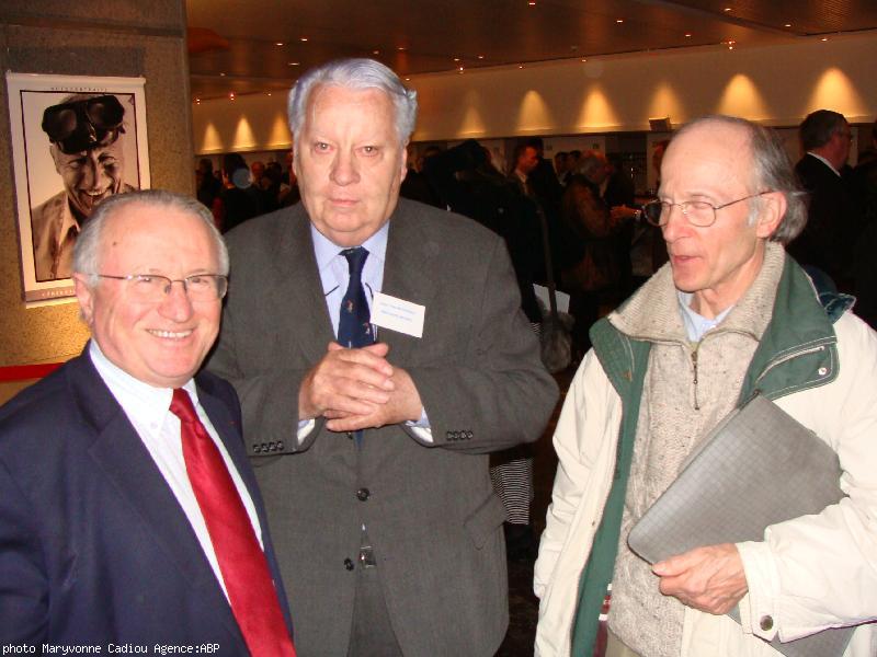 Patrick Mareschal avec Jean-Yves Bourriau et Pêr-Yves Le Rhun de <i>Bretagne Réunie</i>.