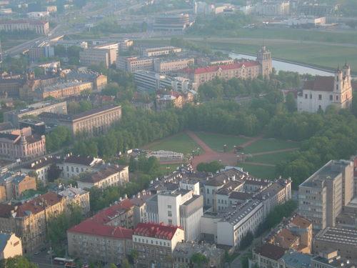 Lukiskiu  Vilnius (above) is where Michael Campbell is being held in prison.