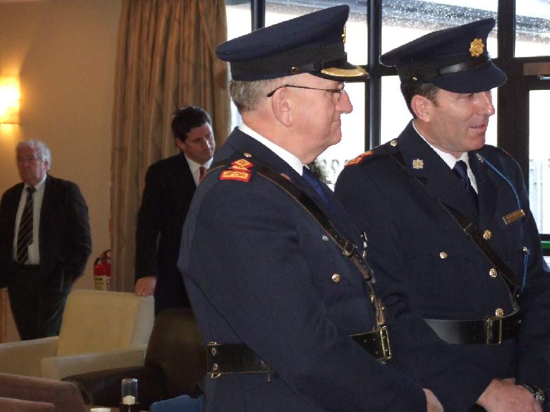 Chief Superintendent Tony McNamara (LEFT)