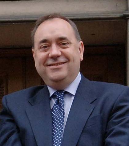 First Minister of Scotland Alex Salmond (above said: 