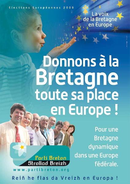 Parti Breton election poster (image: Parti breton)