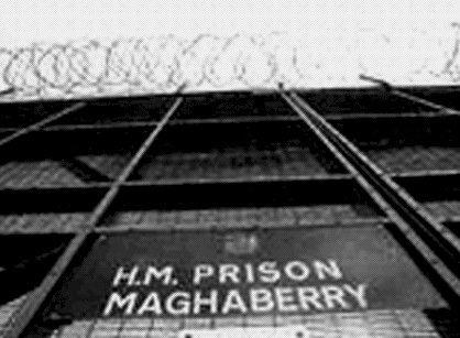 Maghaberry Prison Gate (photo: indymedia.ie)