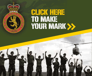 Army recruitment poster in UK (image: military forums)