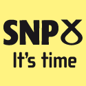 The SNP hits out at United Kingdom governments policy of detaining the children of failed asylum seekers at Dungavel detention centre (above logo: SNP)