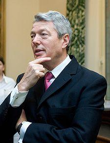 Home Secretary Alan Johnson MP above (photo: wikipedia)