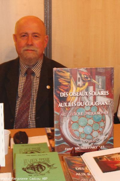 Fañch Michelet-Nicolas au Festival du livre en Bretagne. Guérande novembre 2008.