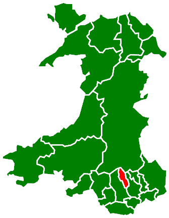 Merthyr Tydfil en Pays de Galles.