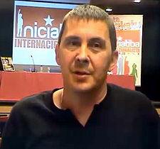 Arnaldo Otegi (above) was re arrested in October 2009 (photo: wikipedia)