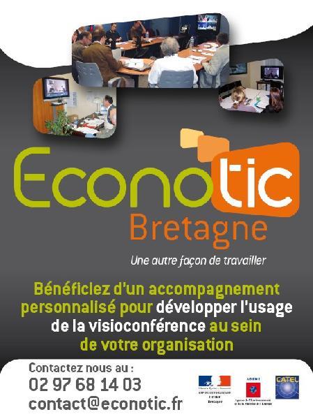 Econotic : Visioconférence etc. pour les PME bretonnes.