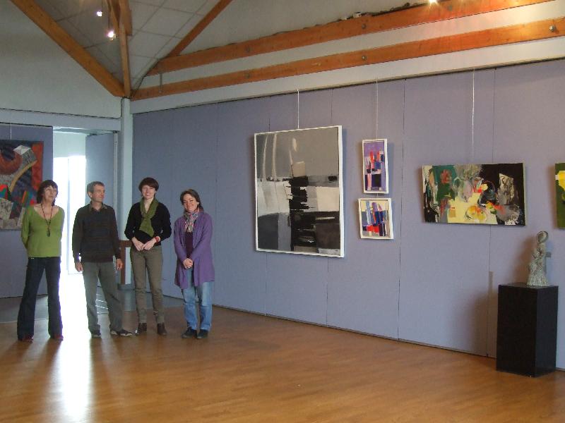 Vue d'une partie de l'exposition. Photo Maison du Patrimoine de Locarn.