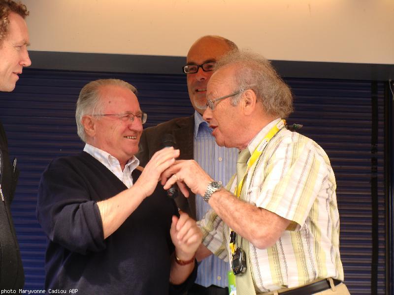 Treffieux. Tour 2009 : Patrick Mareschal est au départ.