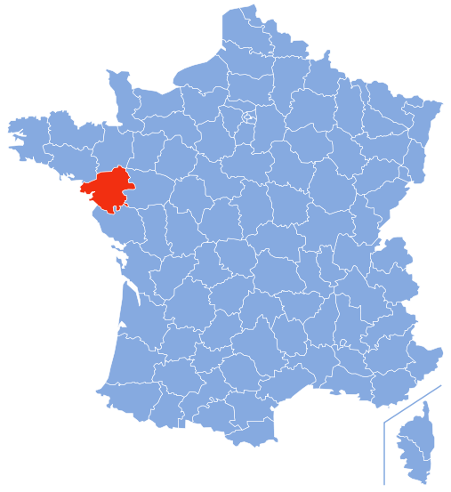 Loire-Atlantique (red).