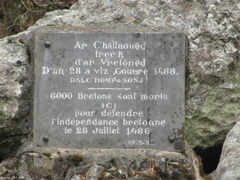 La plaque commémorative de 1932.