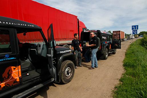 En Russie les camions roulent le dimanche !