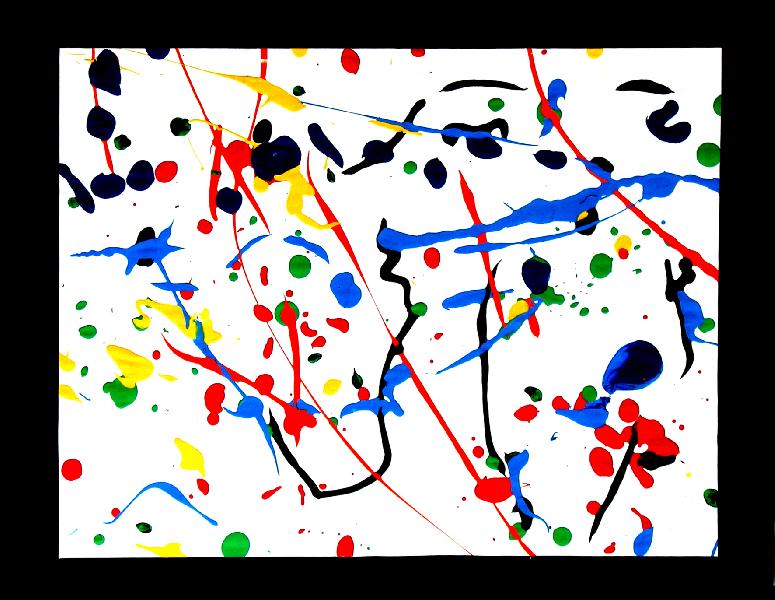 Le dripping de Jackson Pollock : Cycle 1