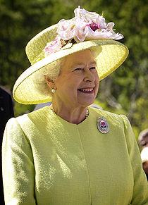 English Queen  Elizabeth II