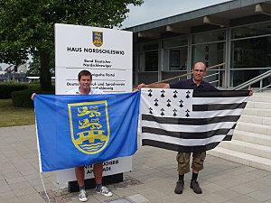 Rencontre avec Uffe Iwersen à Aabenraa / Apenrade  membre 
du 