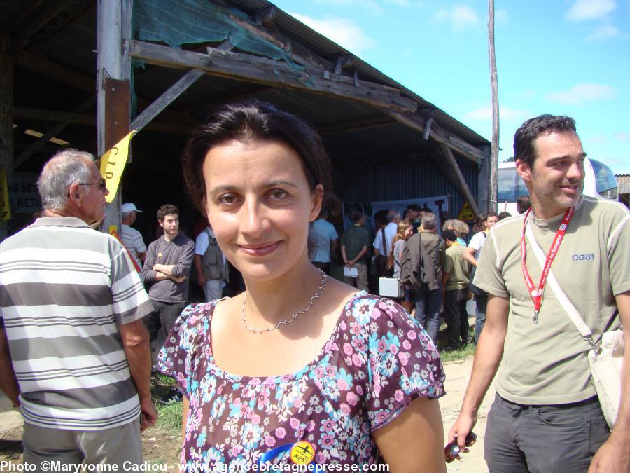 Cécile Duflot secrétaire nationale des Verts.