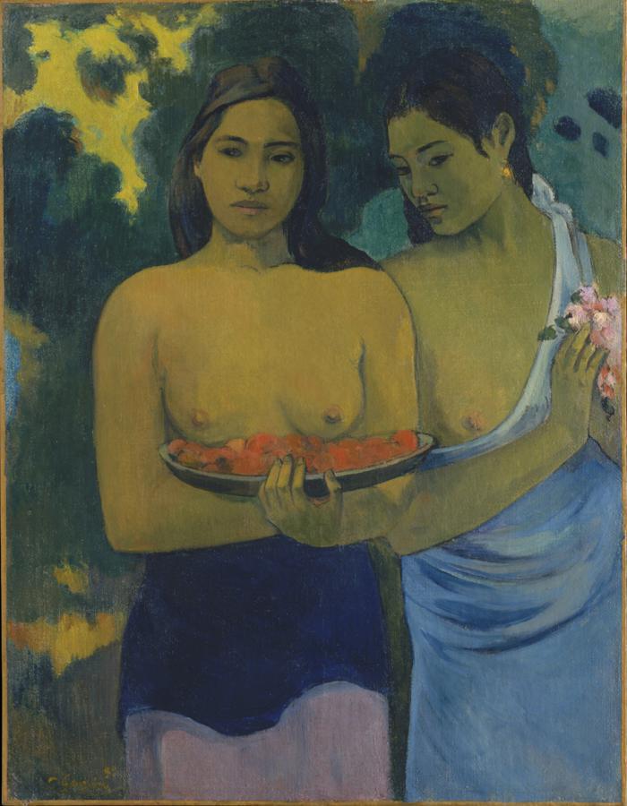 Two Tahitian women 1899.