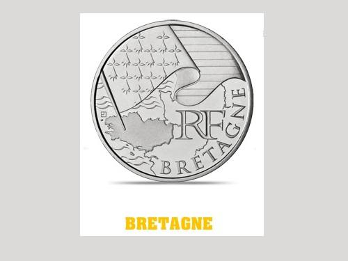 L'euro région Bretagne.