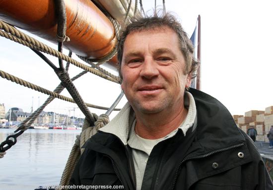 Lionel Lemonchois skipper en Multi 50 sur Prince de Bretagne