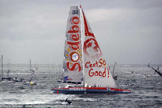 Sodebo maxi-trimaran de Thomas Coville