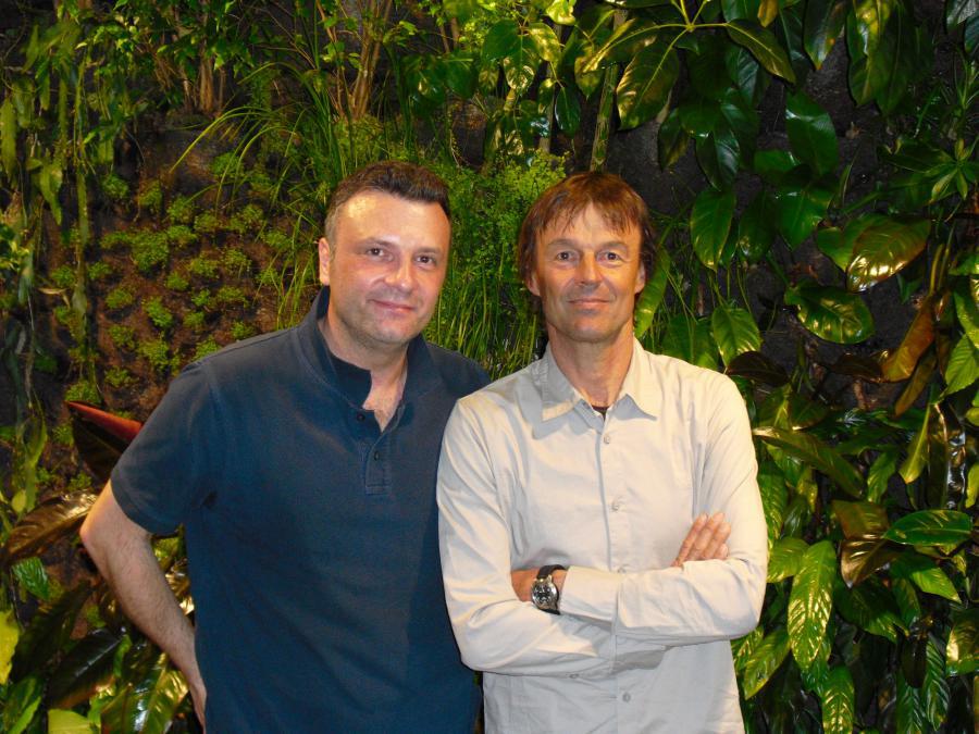 Pascal Bresson et Nicolas Hulot