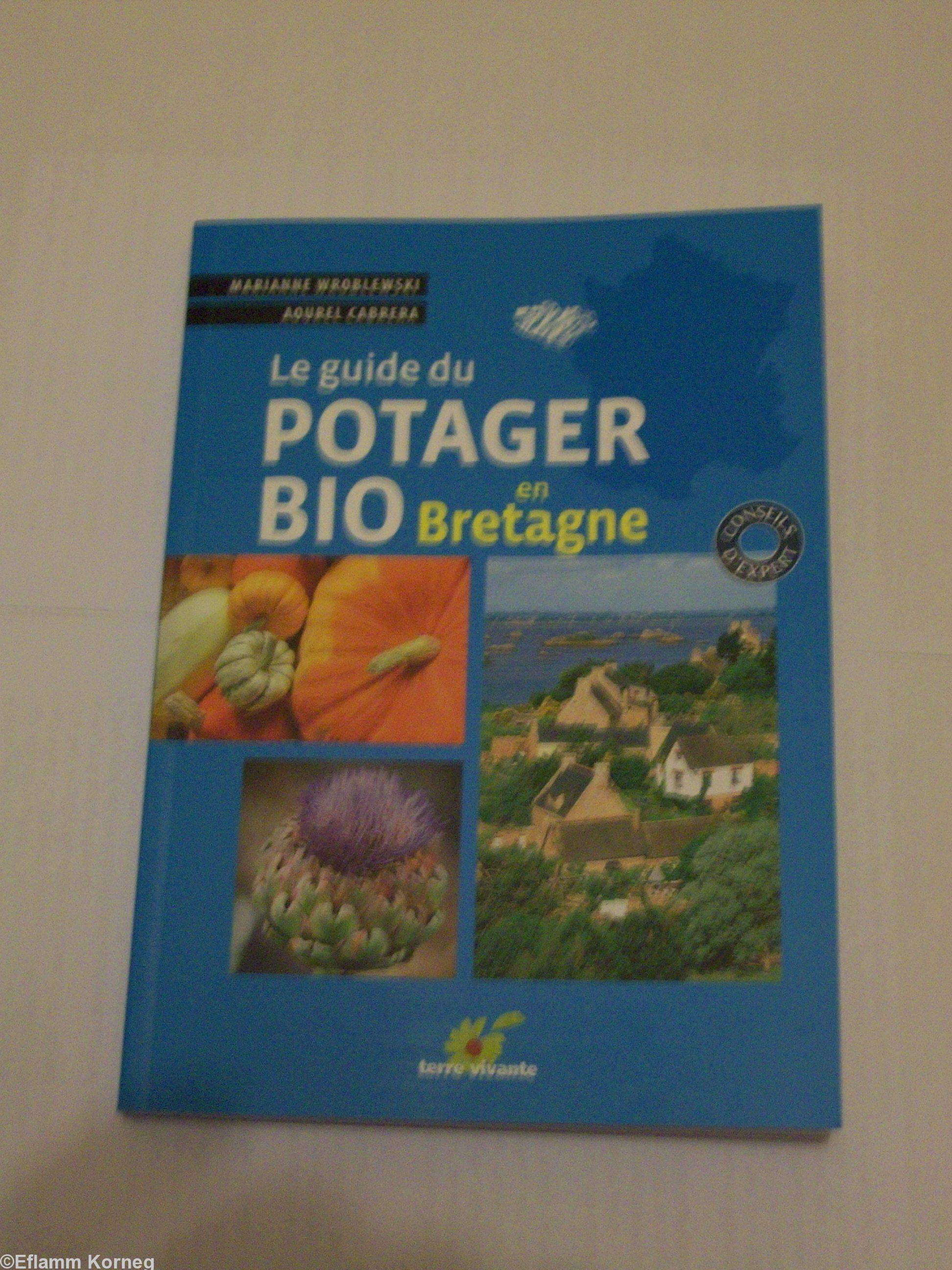 Couverture du guide du potager bio en Bretagne