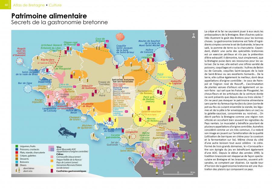 Exemple de page de l'Atlas de Bretagne / Atlas Breizh