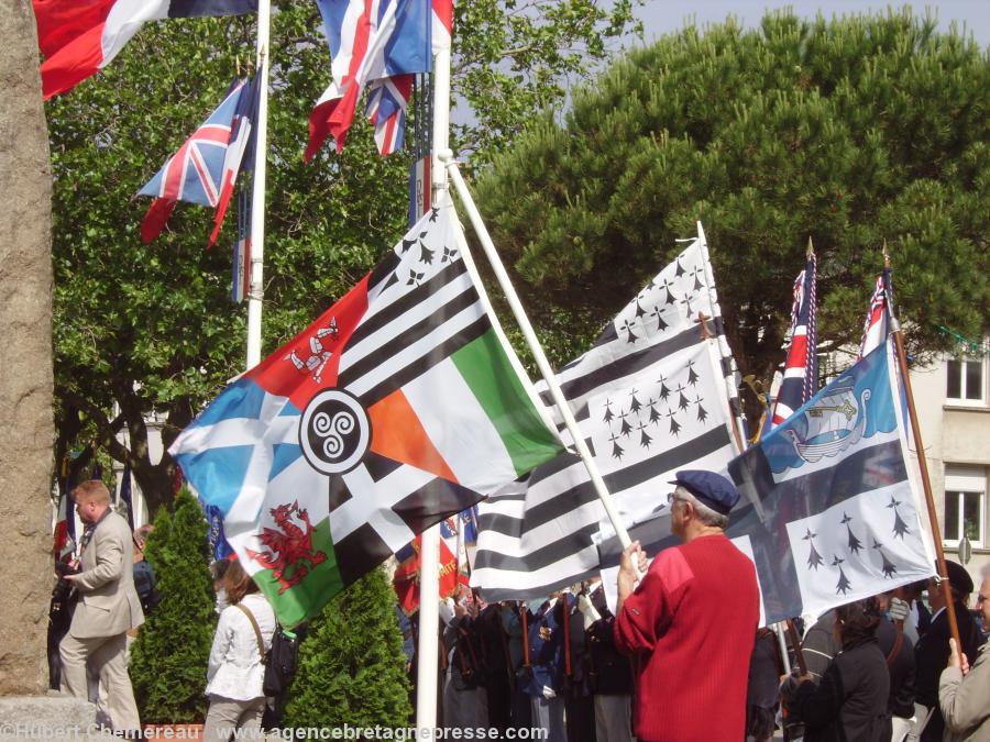 Lancastria. Commemoration ceremony at Saint-Nazaire in 2010.