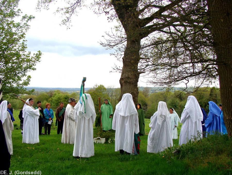 Cérémonie de Beltan 2010 (1er mai) près du Faouët.