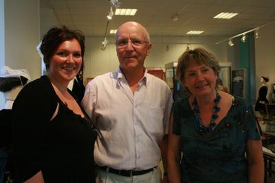 Gwénaëlle Noury (brodeuse professionnelle en compagnie de Bernard Le Floc’h et Monique Loosen Baron