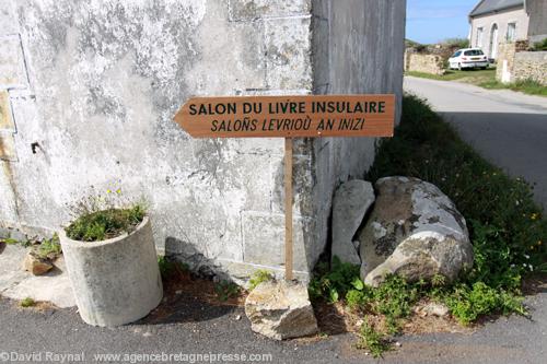 Salon du Livre International Insulaire d'Ouessant du 20 au 24 août.